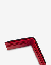 Load image into Gallery viewer, Coolcard Sneakers Sole Black & Red Billfold Wallet -