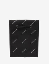 Load image into Gallery viewer, Black All-Over Logo Explorer Pouch Bag
