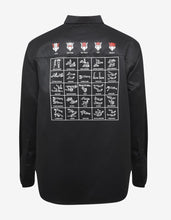 Load image into Gallery viewer, Black Exercise Print Shirt
