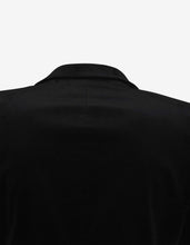 Load image into Gallery viewer, Black Velvet 6 Button Blazer -
