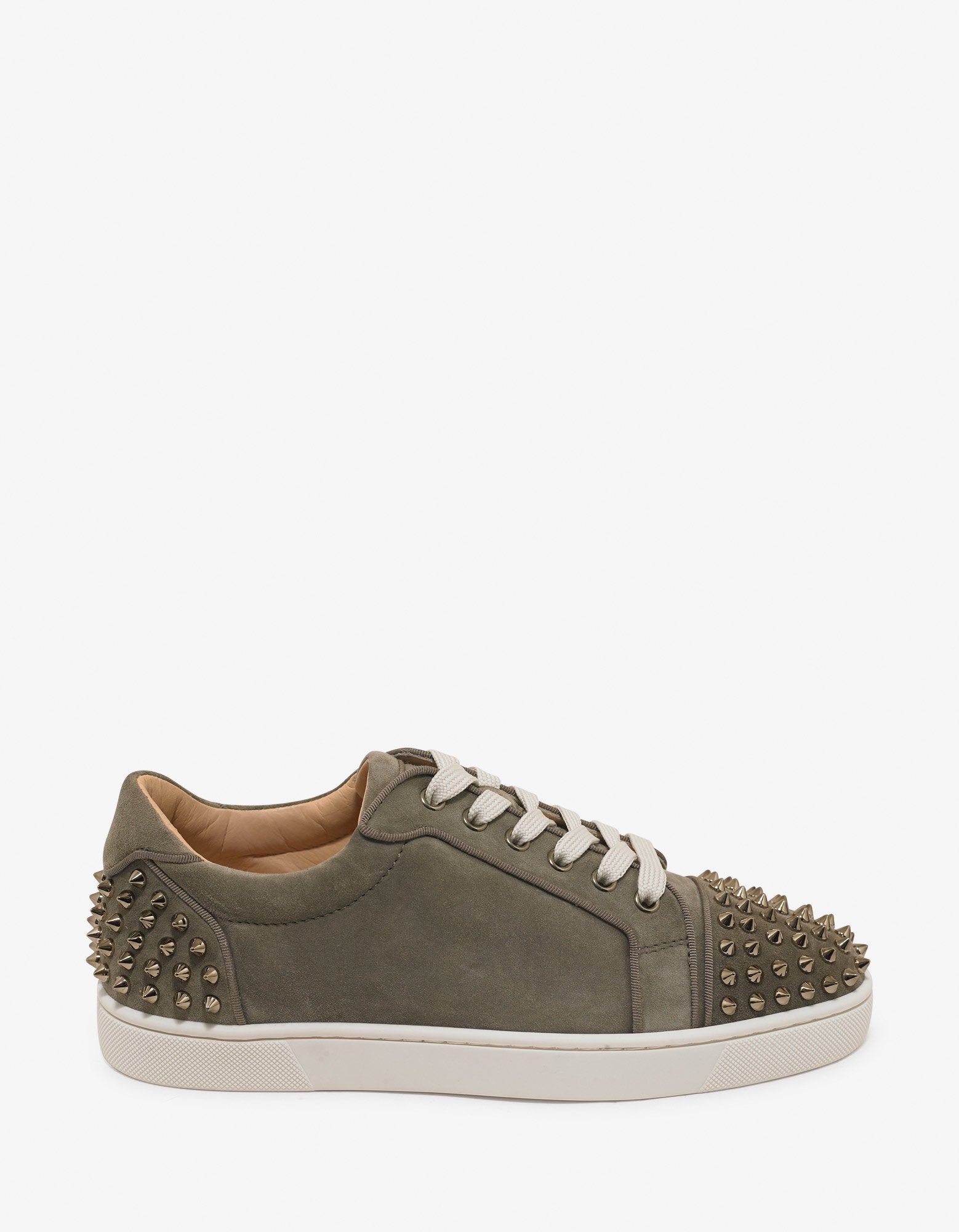 Seavaste 2 Orlato Khaki Suede Leather Trainers gdfgntlegmantobe