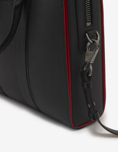 Load image into Gallery viewer, Streetwall Black Leather Briefcase -

