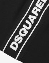 Load image into Gallery viewer, Black Logo Trim Beanie Hat

