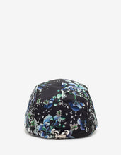 Load image into Gallery viewer, Black Floral Print Cap -
