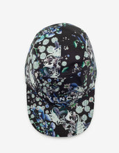 Load image into Gallery viewer, Black Floral Print Cap

