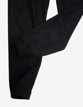 Load image into Gallery viewer, Black Wool Jogging Bottoms

