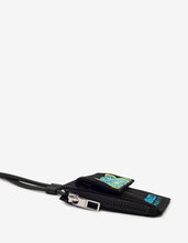Load image into Gallery viewer, Black Tiger Card Holder with Strap
