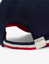 Load image into Gallery viewer, Blue Tricolour Logo Baseball Cap
