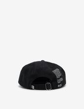 Load image into Gallery viewer, Black F Building 5 Panel Cap
