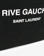 Load image into Gallery viewer, Black Babycat Rive Gauche Zip Pouch
