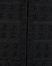 Load image into Gallery viewer, Black Officer Satin Bomber Jacket -
