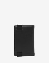Load image into Gallery viewer, Black VLTN Strap Card Wallet -
