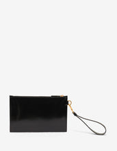 Load image into Gallery viewer, Black Stud Embellished Patent Leather Pouch
