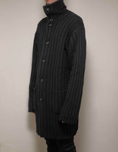 Load image into Gallery viewer, Black Ribbed Maxi Cardigan
