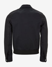 Load image into Gallery viewer, Black Dual-Fabric Blouson -
